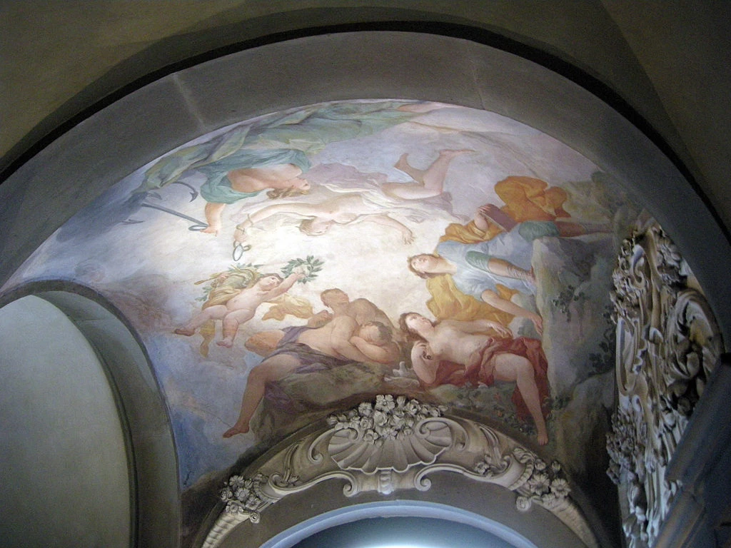 Affreschi a Palazzo Orlandini del Beccuto, Firenze 2